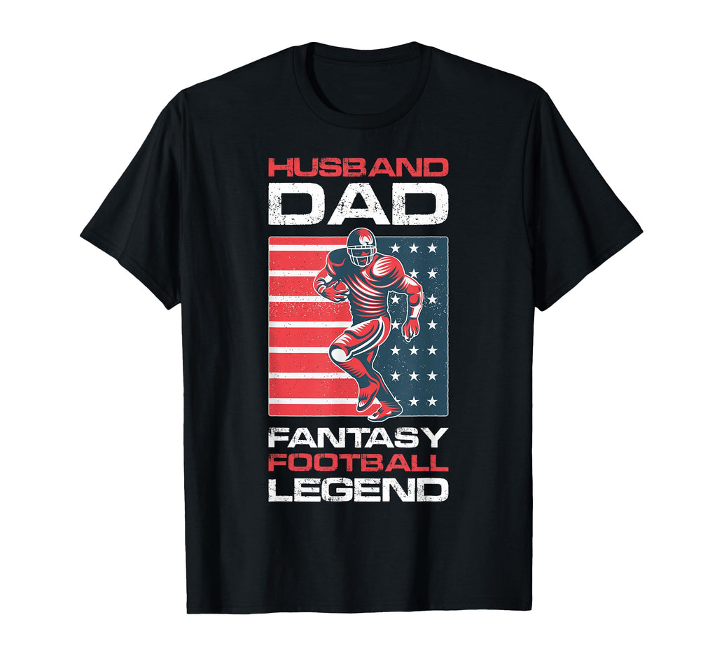 Funny Husband Dad Fantasy Football T-Shirt - Unique Graphic for Adults - T-Shirt, Sweatshirt, Hoodie