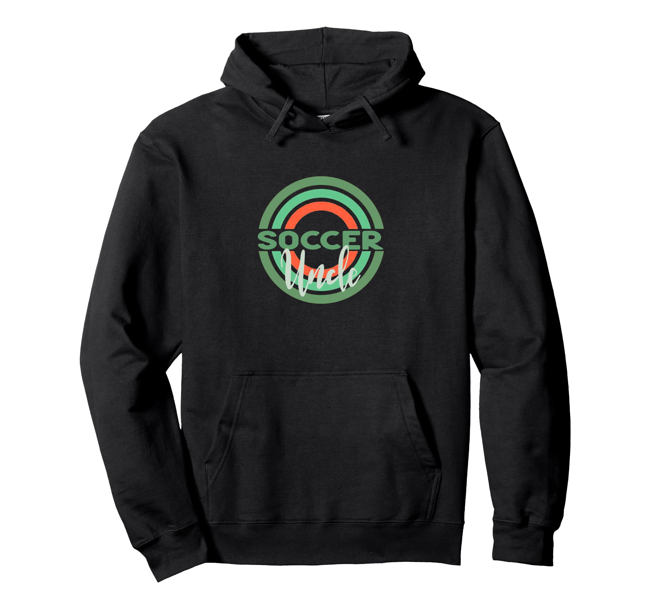 Soccer Uncle Modern Soccer Circles Hoodie - Novelty Apparel for Adults - T-Shirt, Sweatshirt, Hoodie