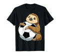 Sloth Soccer Ball Sloth Soccer T-Shirt - Casual Everyday Wear Men Women - T-Shirt, Sweatshirt, Hoodie