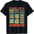 DCC Many Faces of Mordecai Grid Funny Gamer Series - Adult & Kids T-Shirts, Sweatshirts & Hoodies apparel design preview 1