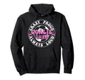 Crazy Proud Soccer Goalie Aunt Soccer Hoodie - Trendy Graphic Men Women - T-Shirt, Sweatshirt, Hoodie