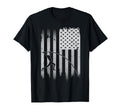 Pole Vault Usa American Flag 4Th July T-Shirt - Novelty Apparel Unisex - T-Shirt, Sweatshirt, Hoodie