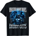 Whatever Daddy Wants Gets Alpha Wolf Meme Cringe - Adult & Kids T-Shirts, Sweatshirts & Hoodies apparel design preview 1