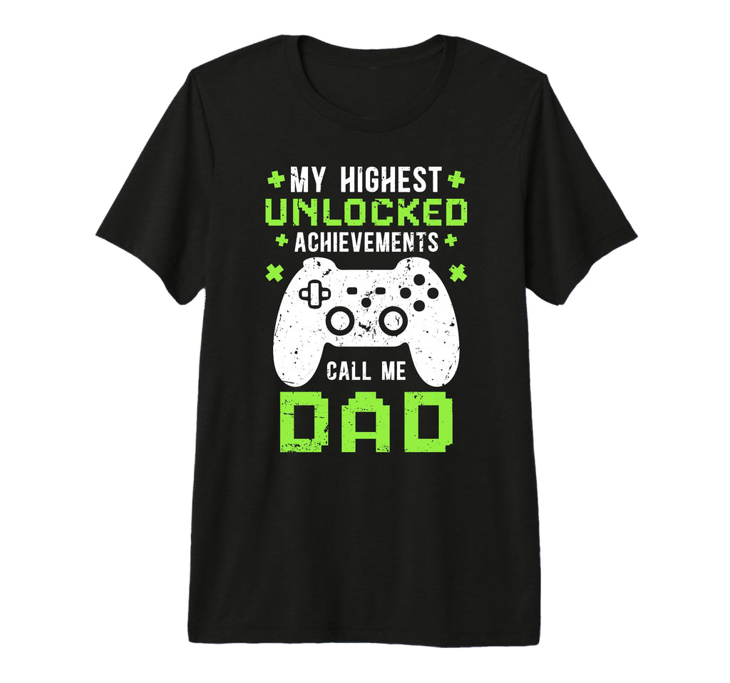 Mens Proud Gaming Dad Gamer Dad Video T-Shirt - Aesthetic Graphic Unisex - T-Shirt, Sweatshirt, Hoodie