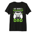 Mens Proud Gaming Dad Gamer Dad Video T-Shirt - Aesthetic Graphic Unisex - T-Shirt, Sweatshirt, Hoodie