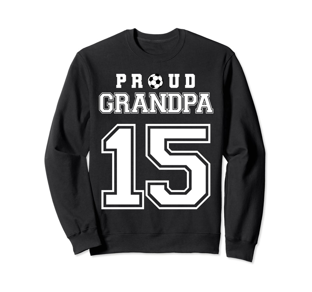 Number 15 Custom Proud Soccer Futbol Sweatshirt - Graphic Print for Adults - T-Shirt, Sweatshirt, Hoodie