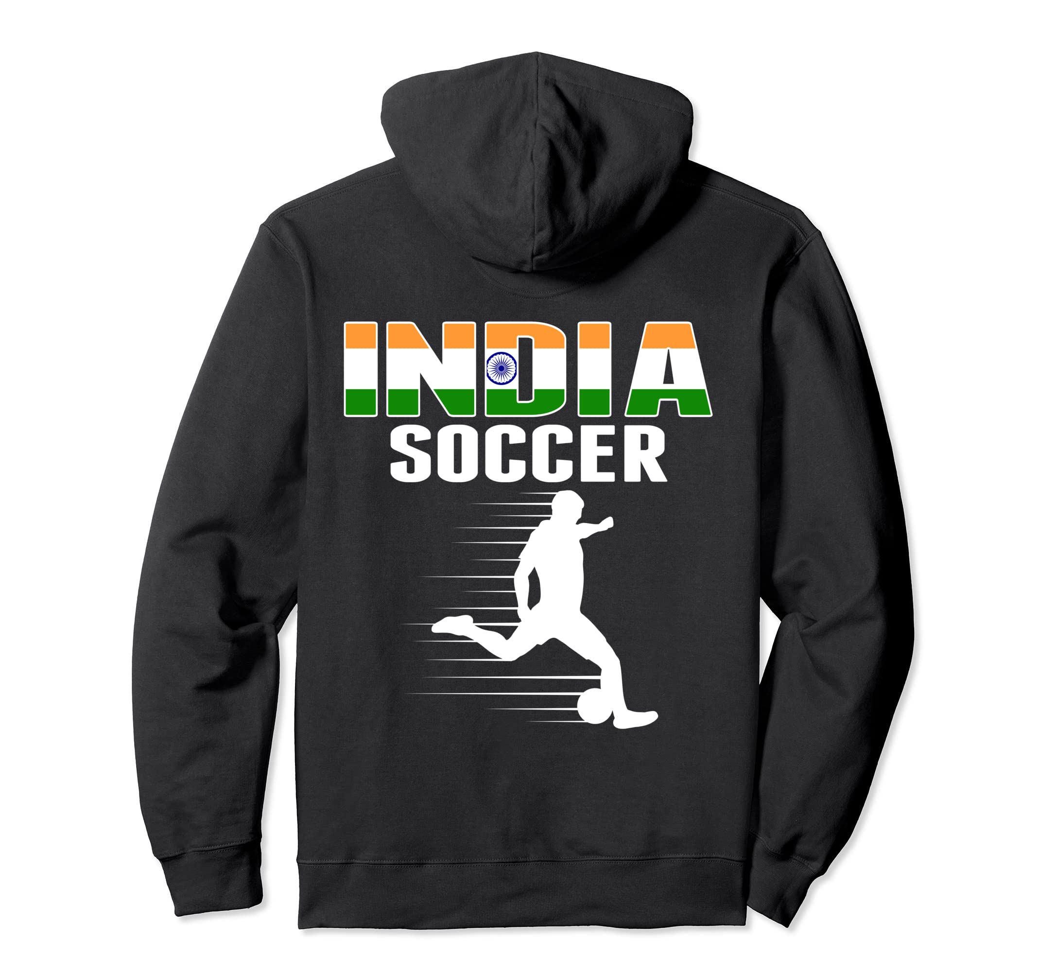 India Soccer Lovers Jersey Proud Indian Hoodie - Streetwear Style Unisex - T-Shirt, Sweatshirt, Hoodie