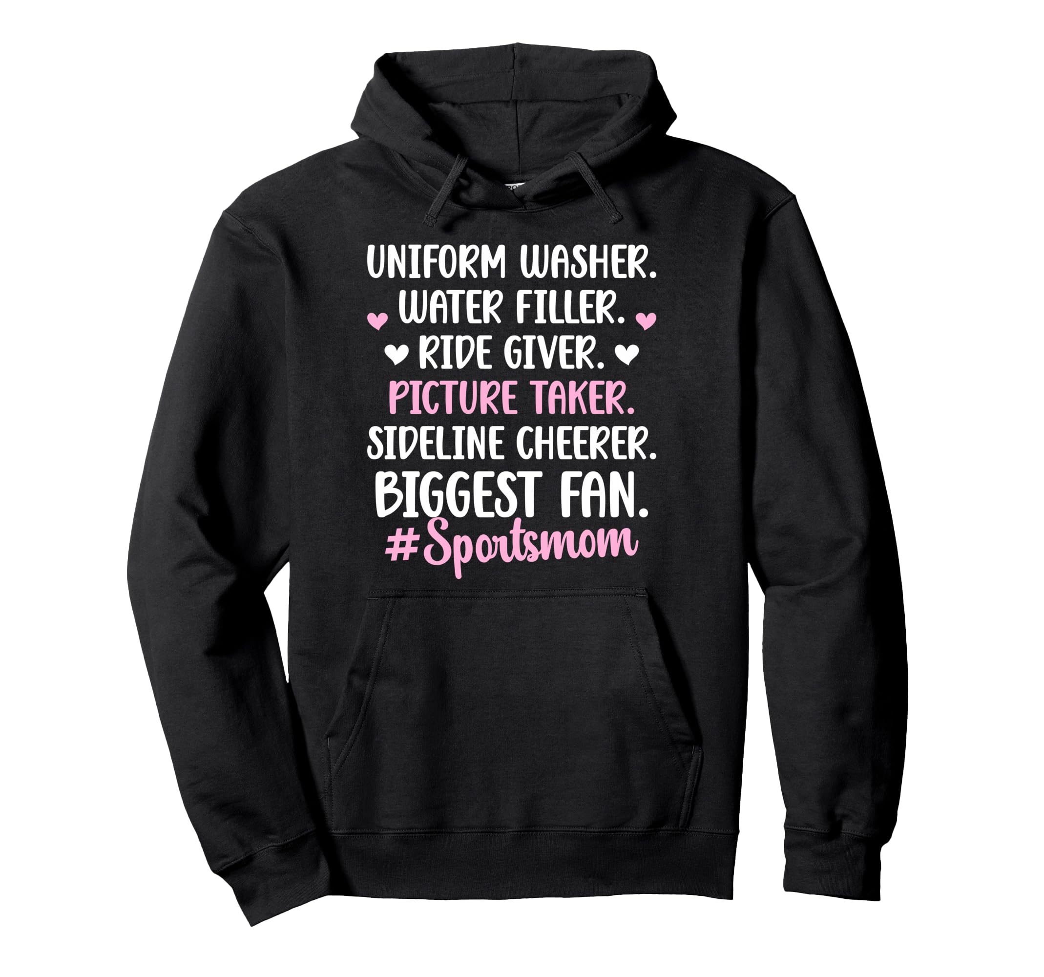 Sports Mom Definition Sports Mama Sports Hoodie - Minimalist Print Unisex - T-Shirt, Sweatshirt, Hoodie