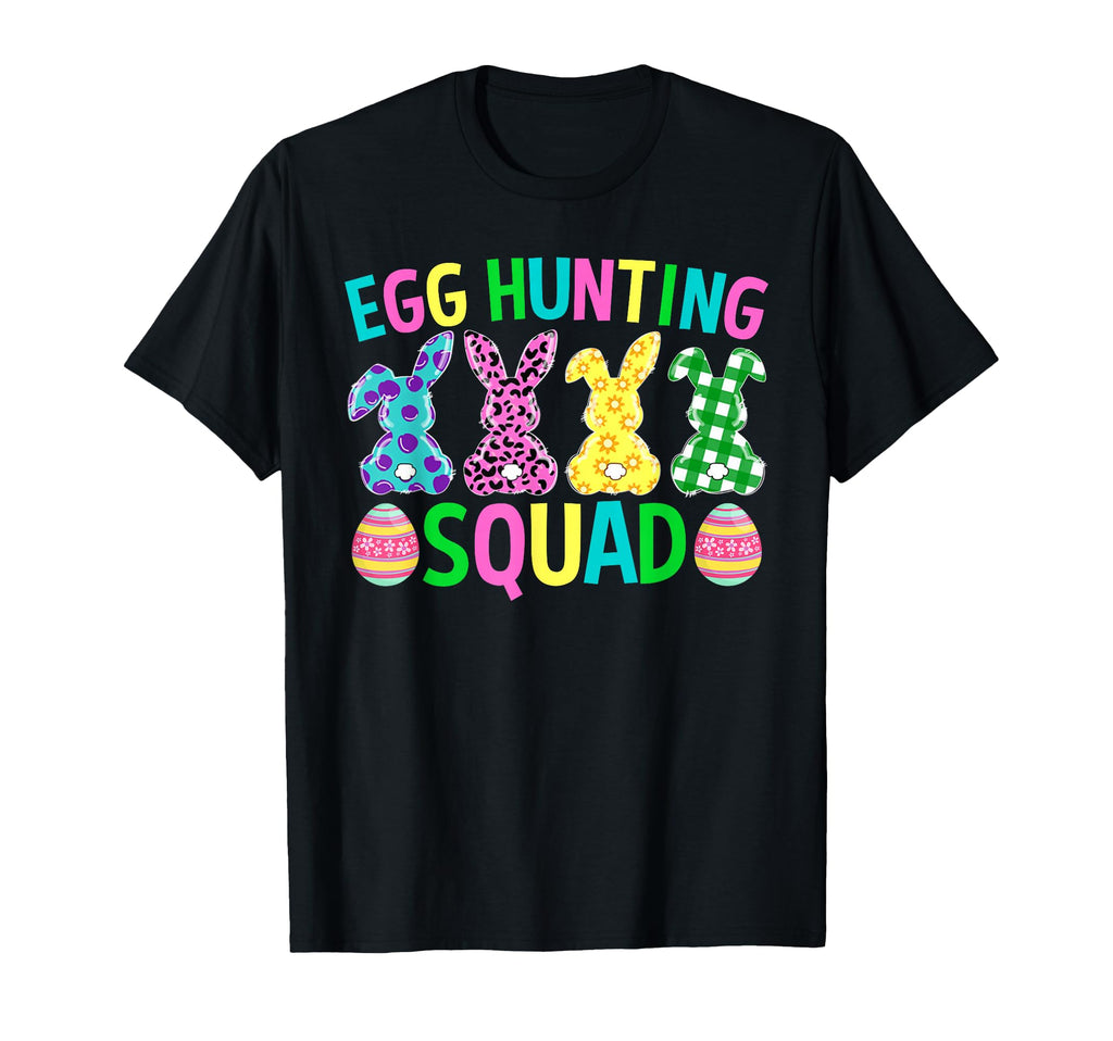 Egg Hunting Squad Crew Family Happy T-Shirt - Aesthetic Graphic Men Women - T-Shirt, Sweatshirt, Hoodie