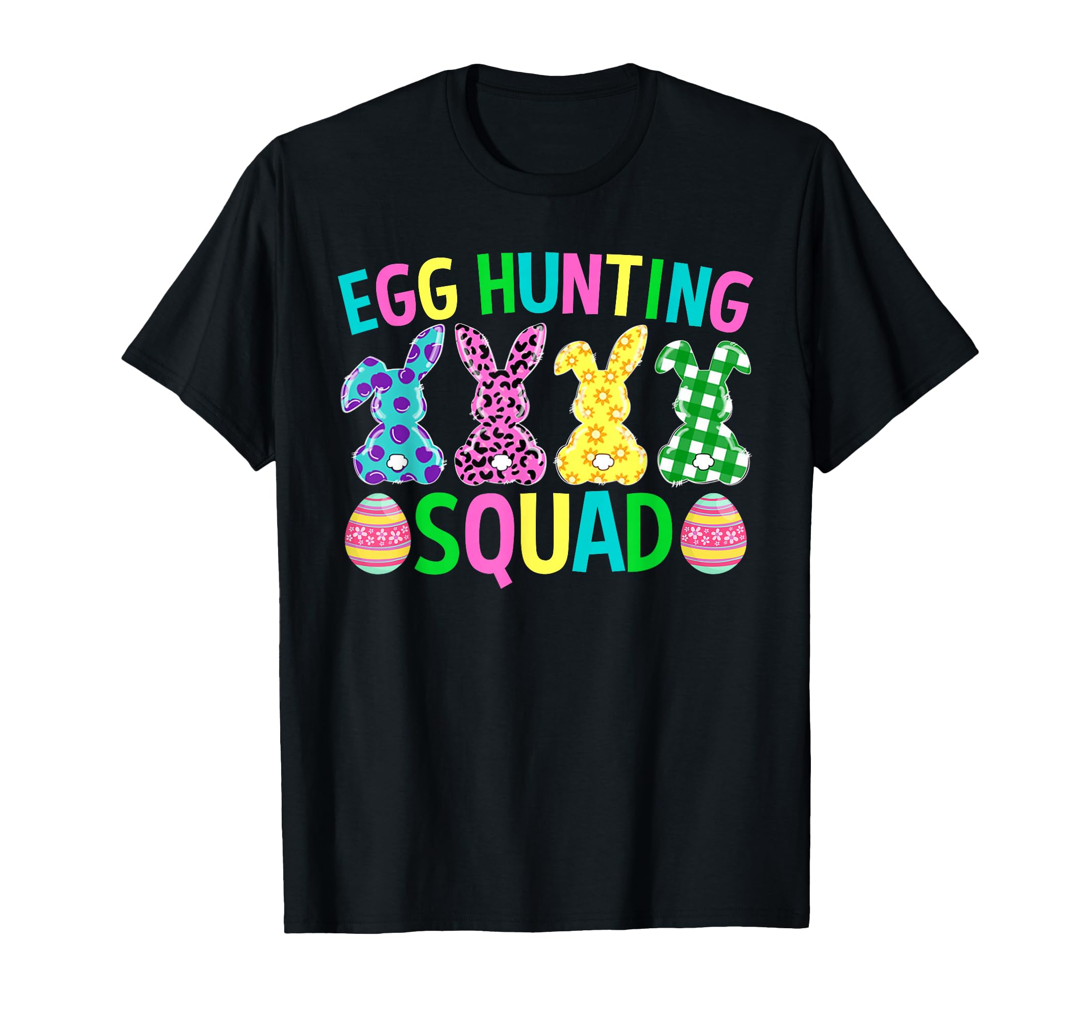 Egg Hunting Squad Crew Family Happy T-Shirt - Aesthetic Graphic Men Women - T-Shirt, Sweatshirt, Hoodie