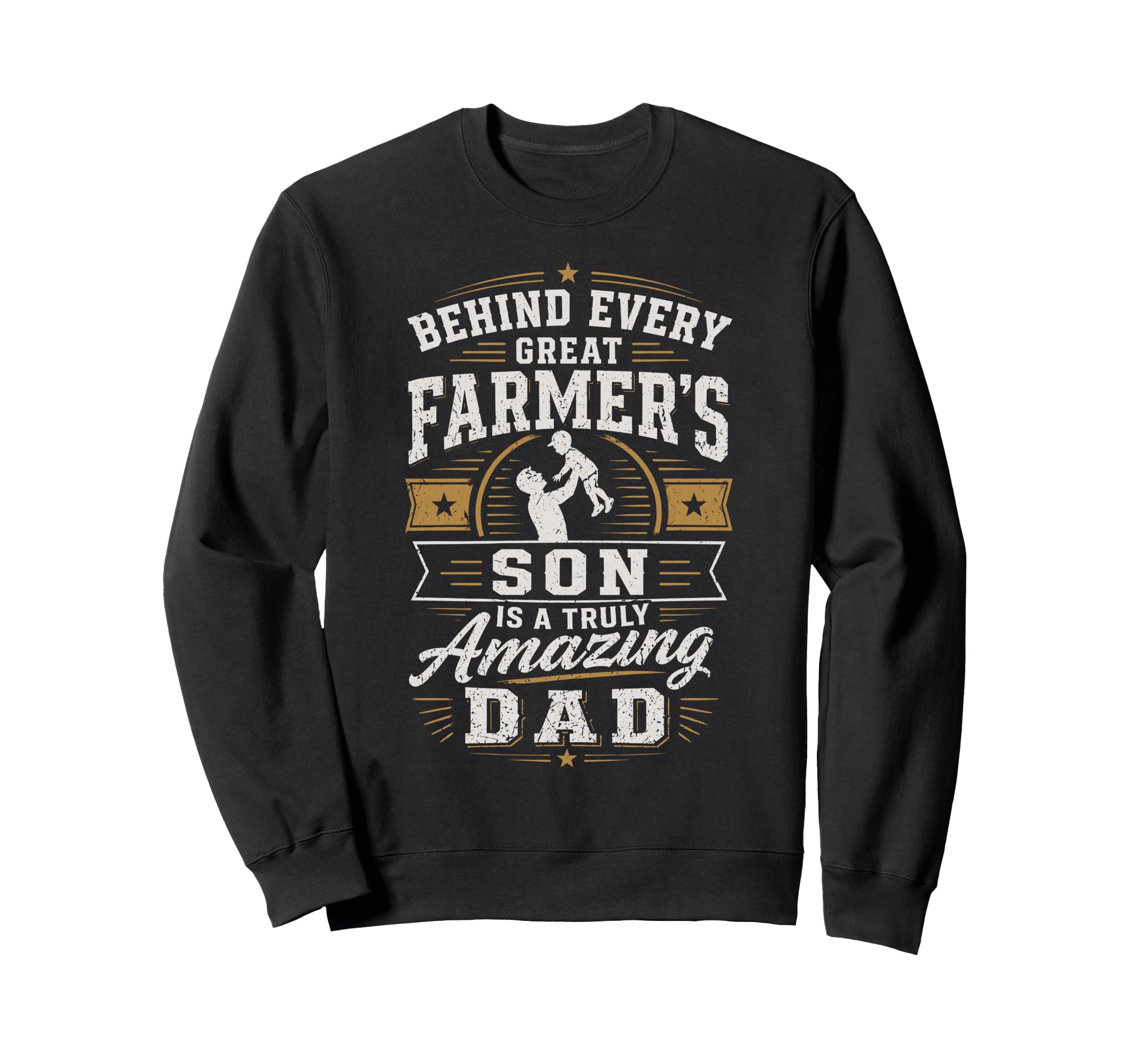 Farmer Son Amazing Dad Funny Farming Sweatshirt - Graphic Print Unisex - T-Shirt, Sweatshirt, Hoodie
