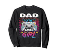 Gamer Dad Gamer Birthday Sweatshirt - Unique Graphic Unisex - T-Shirt, Sweatshirt, Hoodie