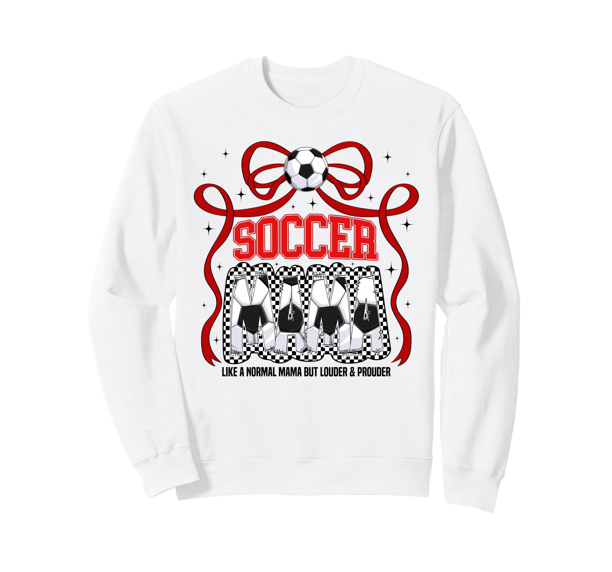 Soccer Mama Mom Coquette Soccer Sweatshirt - Aesthetic Graphic Men Women - T-Shirt, Sweatshirt, Hoodie