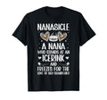 Nanasicle Definition Ice Hockey Nana T-Shirt - Graphic Print for Adults - T-Shirt, Sweatshirt, Hoodie