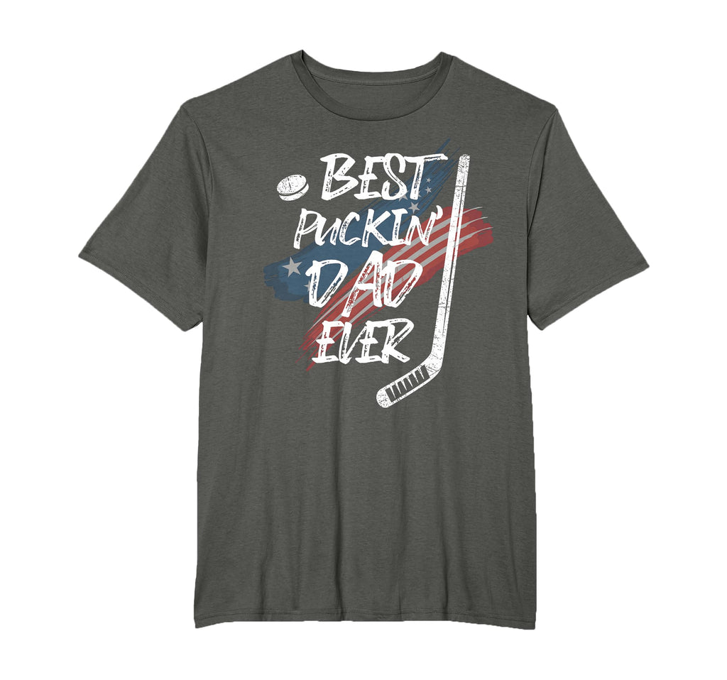 Best Puckin Dad Ever American Flag T-Shirt - Aesthetic Graphic for Adults - T-Shirt, Sweatshirt, Hoodie