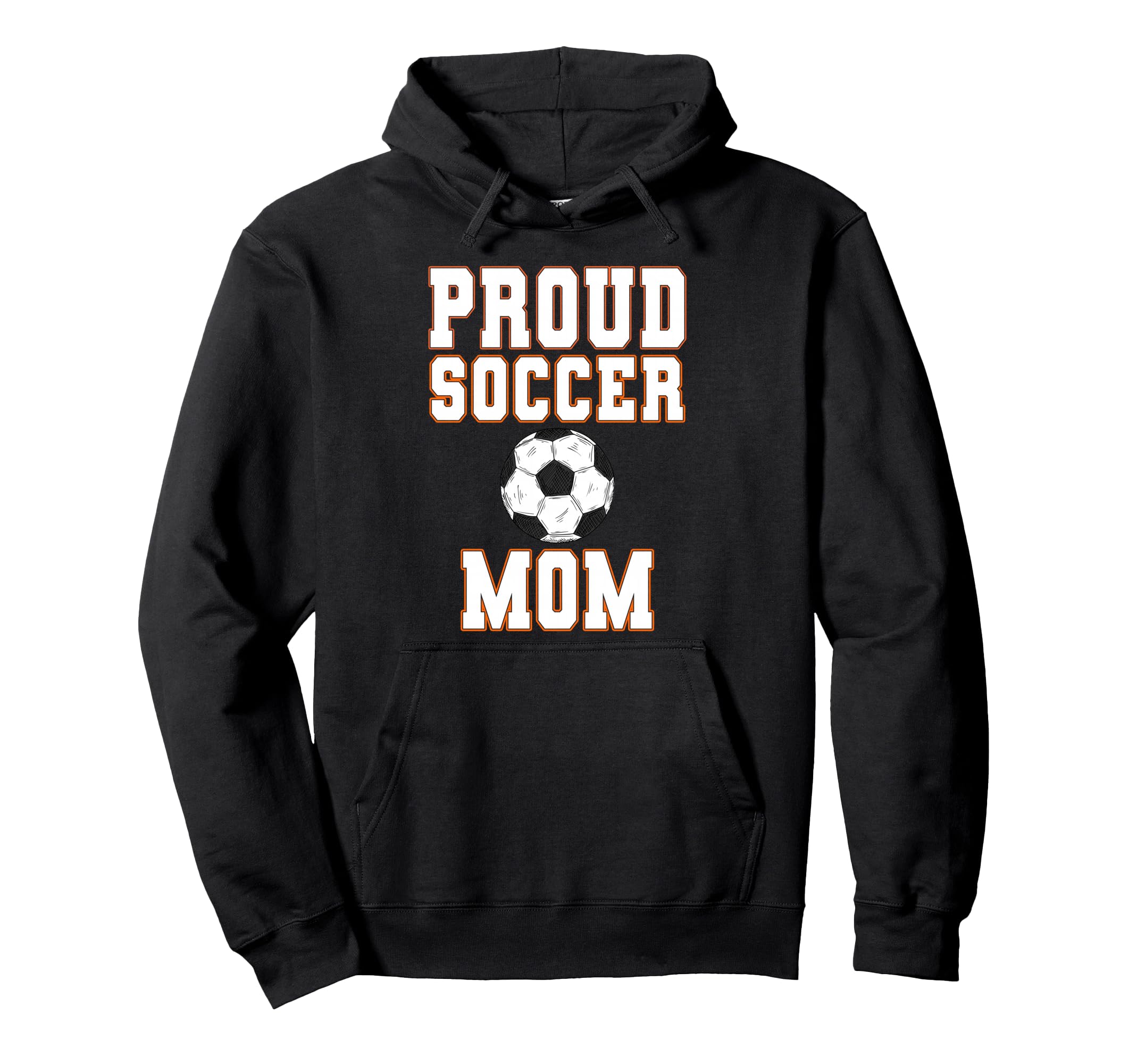 Proud Soccer Mom Game Day Sports Hoodie - Aesthetic Graphic for Adults - T-Shirt, Sweatshirt, Hoodie