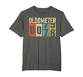 Funny 76 Years Old Oldometer 76Th T-Shirt - Custom Art Print for Adults - T-Shirt, Sweatshirt, Hoodie