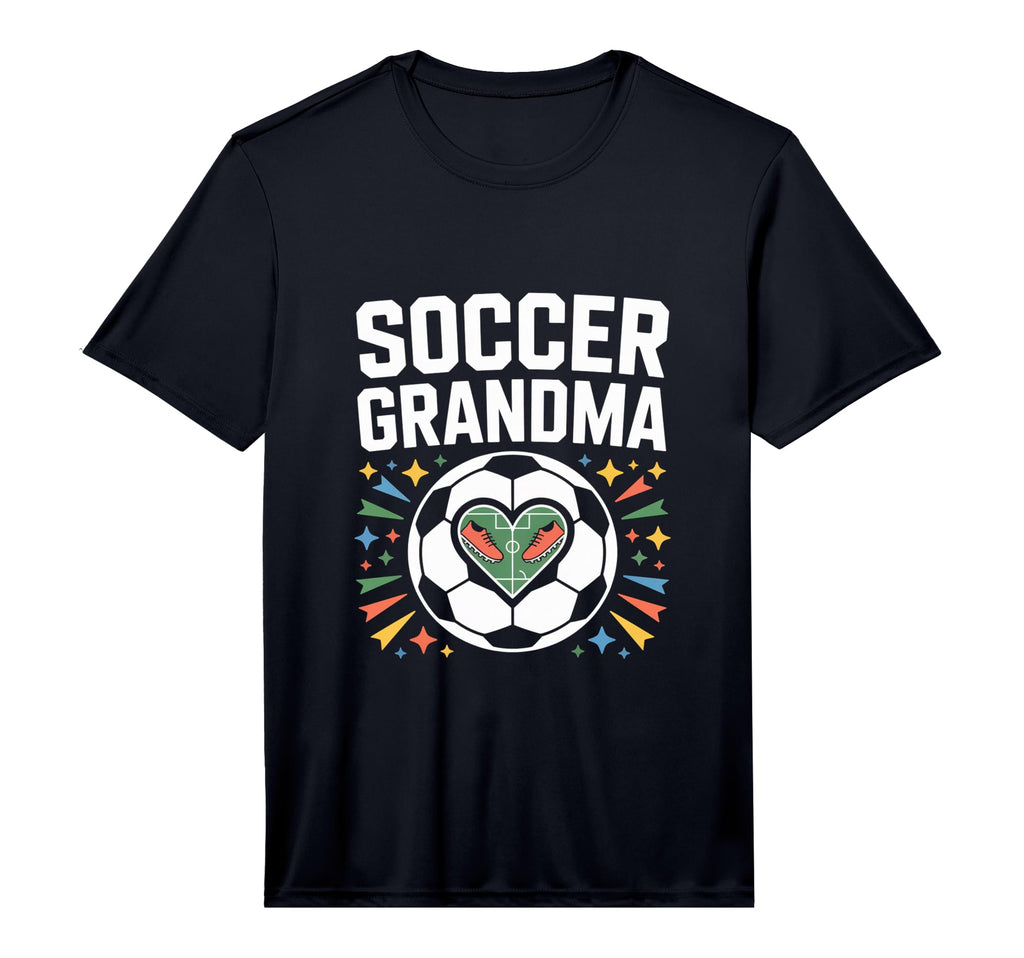 Mens Soccer Grandma Heart Field Cleats T-Shirt - Novelty Apparel Men Women - T-Shirt, Sweatshirt, Hoodie