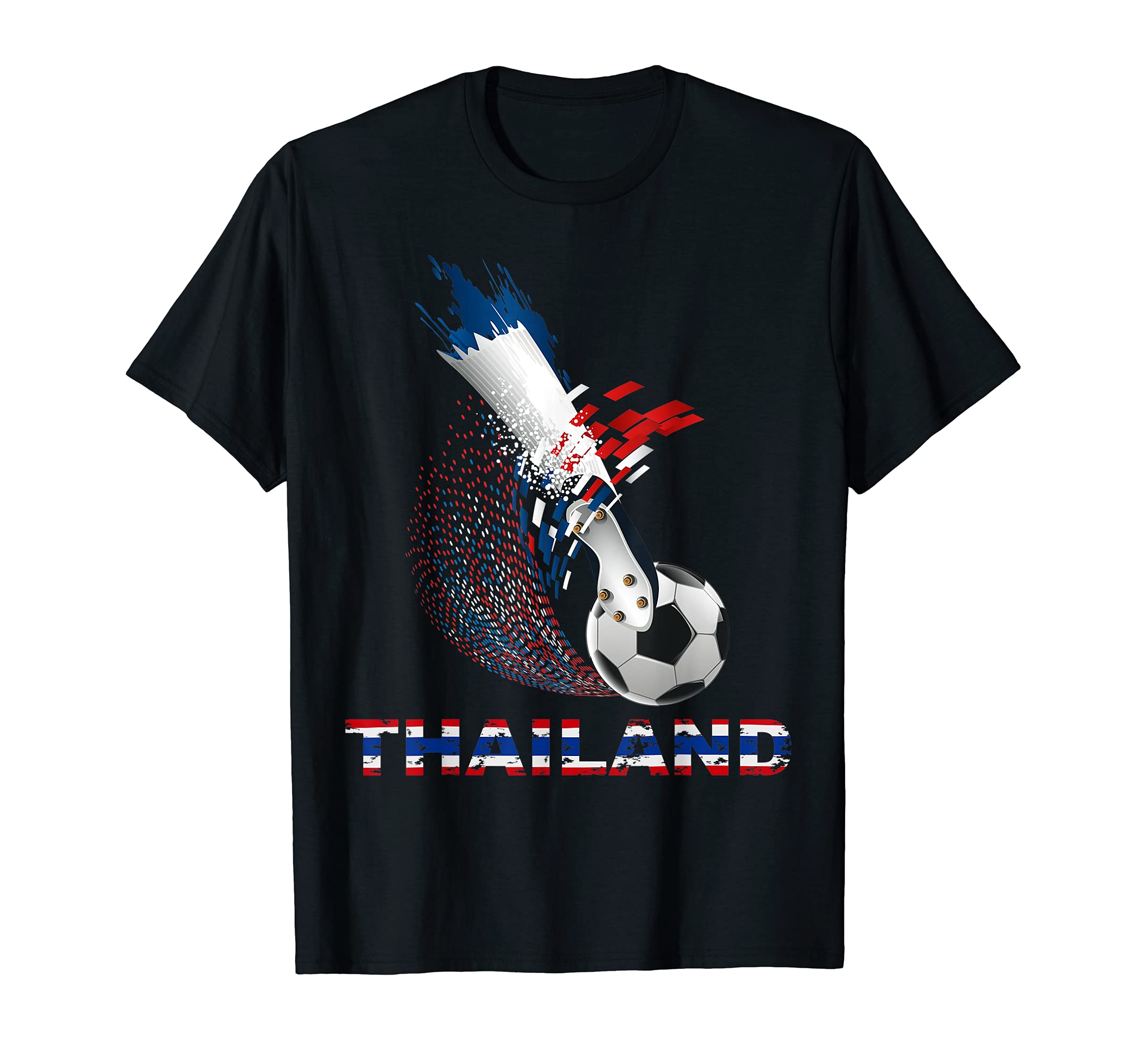 Thailand Soccer Team Thai Flag T-Shirt - Casual Everyday Wear for Adults - T-Shirt, Sweatshirt, Hoodie