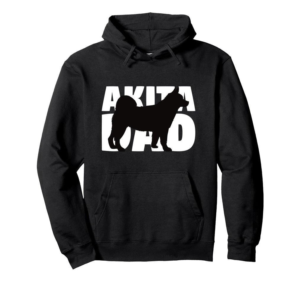 Akita Dad Dog Father Akita Gift Hoodie - Custom Art Print Unisex - T-Shirt, Sweatshirt, Hoodie