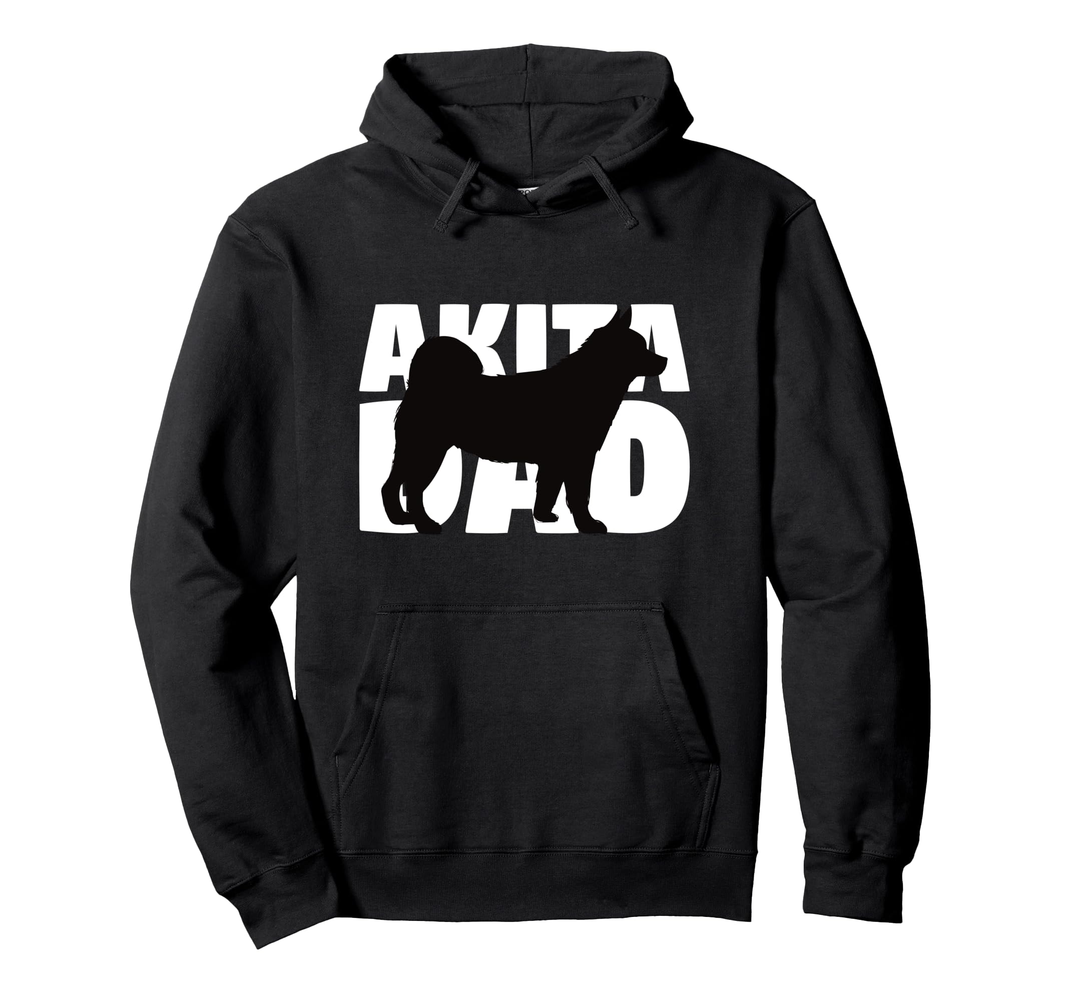 Akita Dad Dog Father Akita Gift Hoodie - Custom Art Print Unisex - T-Shirt, Sweatshirt, Hoodie