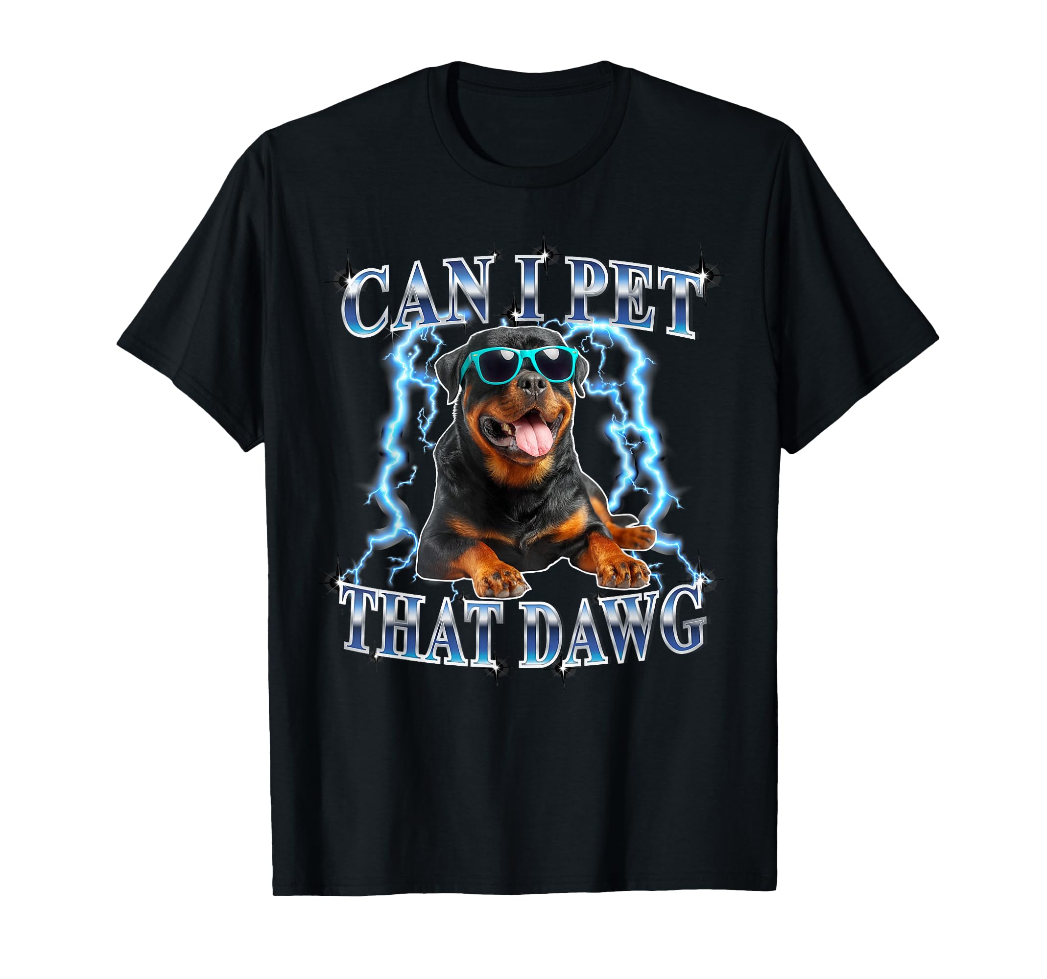 Heavy Metal 80S 90S Can I Pet That Dawg T-Shirt - Unique Graphic Men Women - T-Shirt, Sweatshirt, Hoodie
