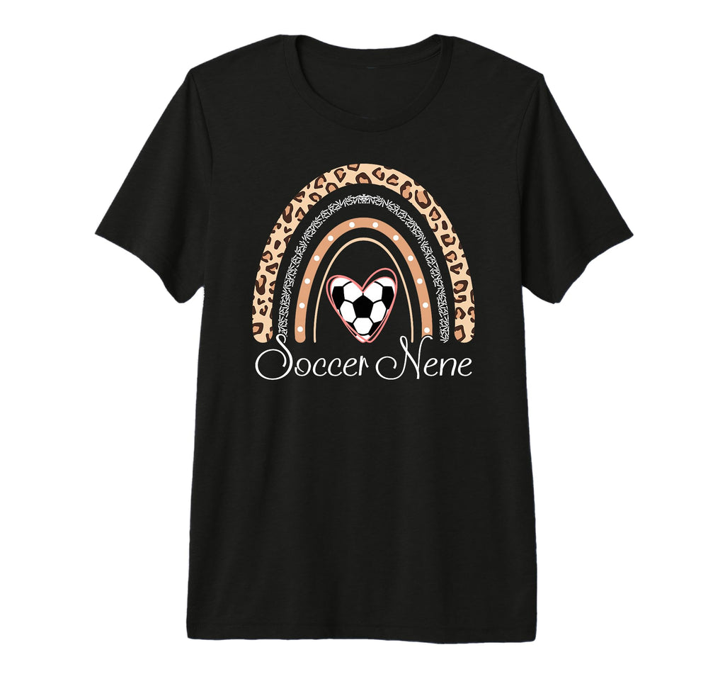 Soccer Nene Boho Rainbow Funny Heart T-Shirt - Trendy Graphic for Adults - T-Shirt, Sweatshirt, Hoodie