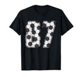 Soccer Player Number 87 Eighty Seven T-Shirt - Novelty Apparel Men Women - T-Shirt, Sweatshirt, Hoodie