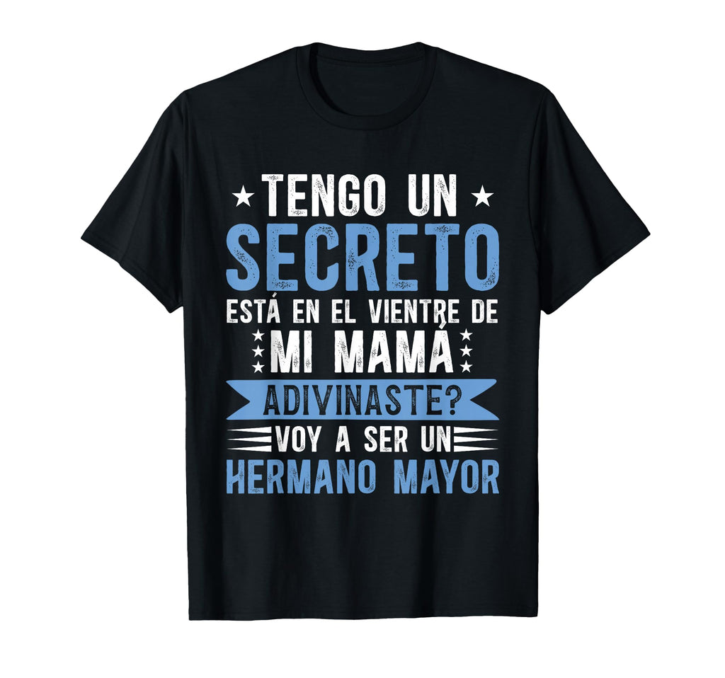 Adivinaste Voy Ser Hermano Mayor T-Shirt - Casual Everyday Wear for Adults - T-Shirt, Sweatshirt, Hoodie