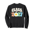Class 2027 Graduate Flowers Sweatshirt - Custom Art Print for Adults - T-Shirt, Sweatshirt, Hoodie