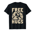 Funny Wrestler Mma Free Hugs Wrestling T-Shirt - Novelty Apparel for Adults - T-Shirt, Sweatshirt, Hoodie