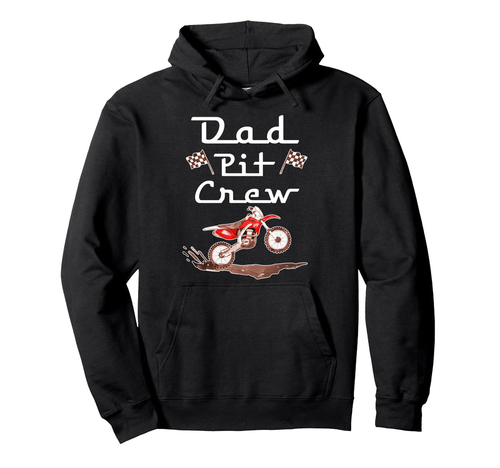 Dirt Bike Birthday Party Racing Family Hoodie - Custom Art Print Unisex - T-Shirt, Sweatshirt, Hoodie