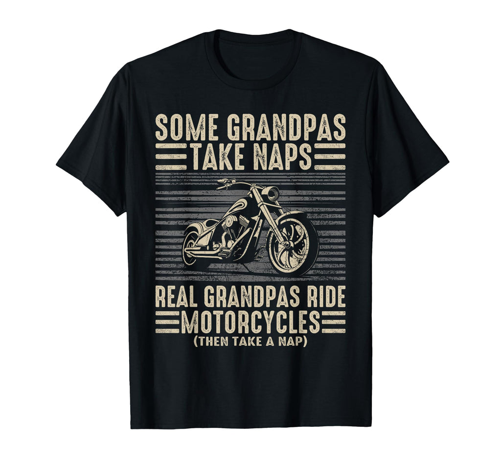 Some Grandpas Take Naps Real T-Shirt - Custom Art Print for Adults - T-Shirt, Sweatshirt, Hoodie