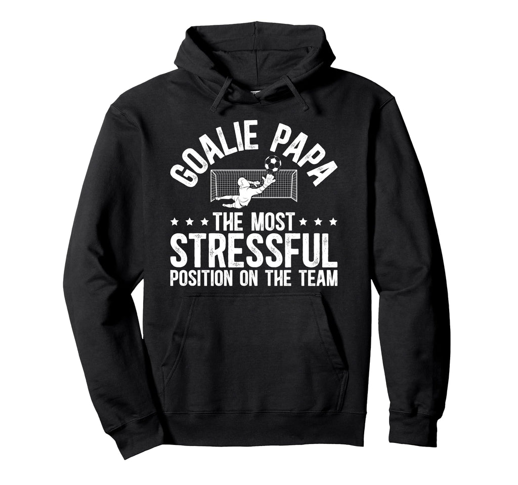 Soccer Goalie Papa Definition Soccer Hoodie - Minimalist Print Unisex - T-Shirt, Sweatshirt, Hoodie