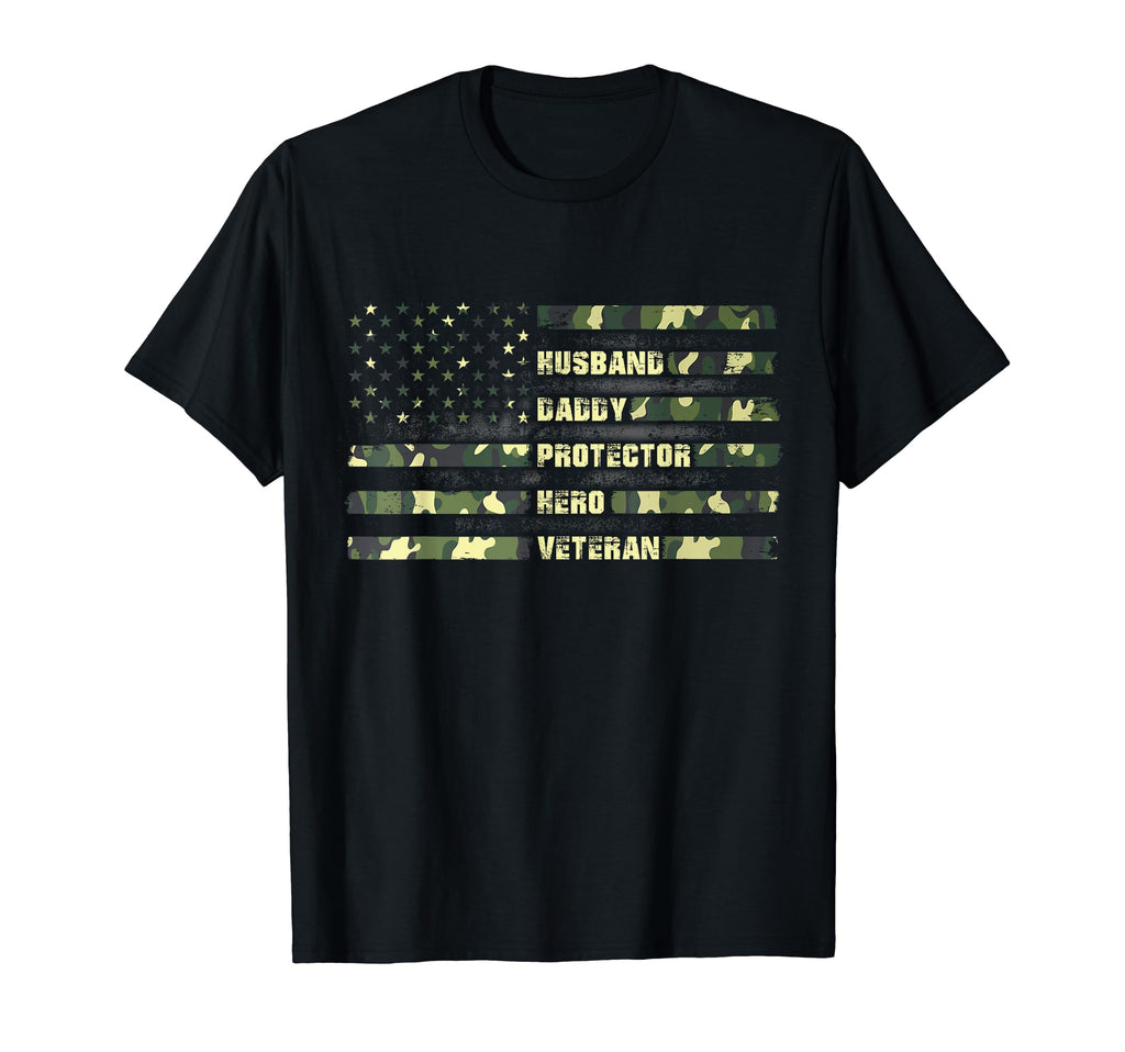 Husband Daddy Protector Hero Fathers T-Shirt - Unique Graphic for Adults - T-Shirt, Sweatshirt, Hoodie