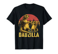 Dadzilla Father Fist Bump Dad Son T-Shirt - Minimalist Print Men Women - T-Shirt, Sweatshirt, Hoodie