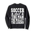 Funny Soccer Dad Wallet Legend Sweatshirt - Custom Art Print for Adults - T-Shirt, Sweatshirt, Hoodie