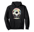 Ice Cream Drip Soccer Ball Soccer Hoodie - Aesthetic Graphic Men Women - T-Shirt, Sweatshirt, Hoodie