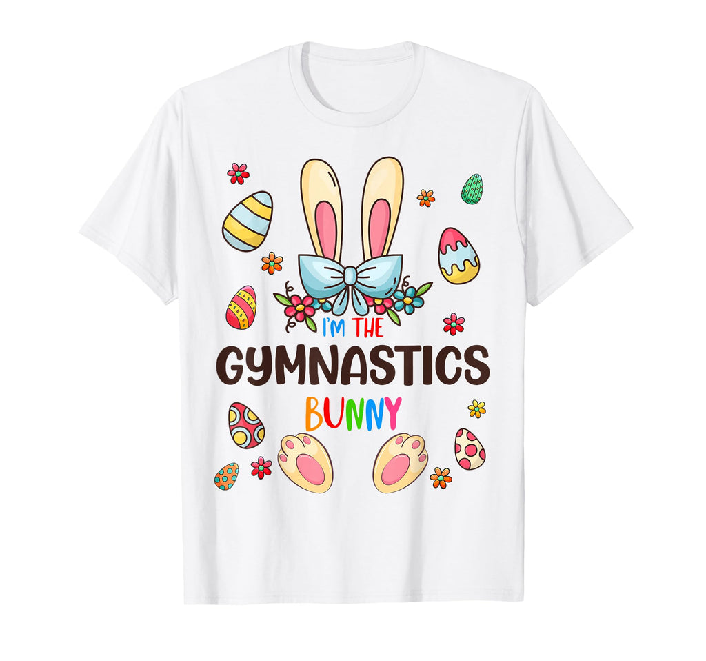 Im Gymnastics Bunny Easter Day T-Shirt - Trendy Graphic for Adults - T-Shirt, Sweatshirt, Hoodie