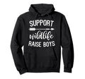 Support Wildlife Raise Hoodie - Aesthetic Graphic for Adults - T-Shirt, Sweatshirt, Hoodie