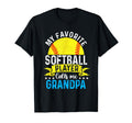 My Favorite Softball Player Calls Me T-Shirt - Unique Graphic Unisex - T-Shirt, Sweatshirt, Hoodie