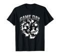 Game Day Soccer Football Sports Fan Gray T-Shirt - Trendy Graphic Unisex - T-Shirt, Sweatshirt, Hoodie