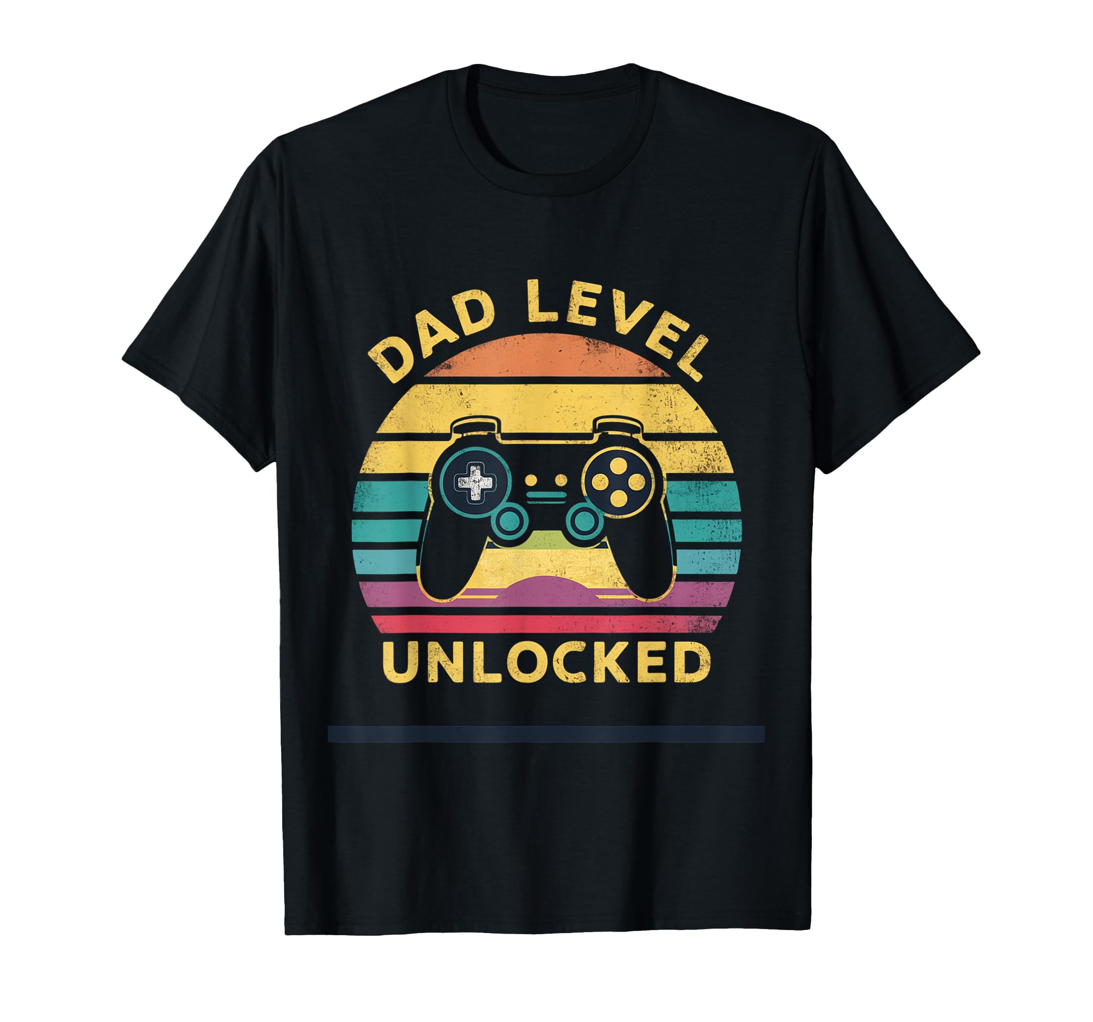 Dad Level Unlocked Gamer Dad T-Shirt - Casual Everyday Wear Men Women - T-Shirt, Sweatshirt, Hoodie