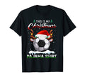 This Is My Pajama Santa Soccer Fans T-Shirt - Custom Art Print Unisex - T-Shirt, Sweatshirt, Hoodie