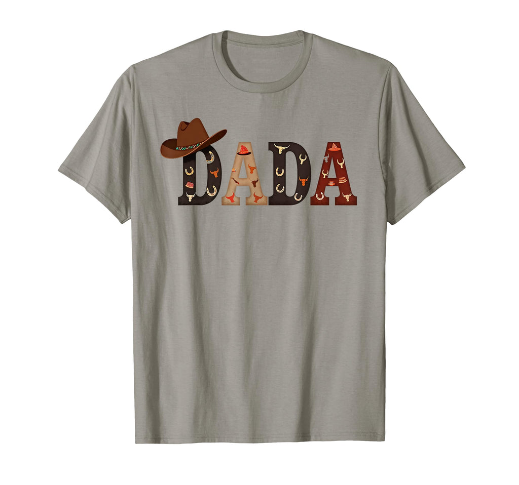 Dad And Mom Birthday Dada Western T-Shirt - Aesthetic Graphic for Adults - T-Shirt, Sweatshirt, Hoodie