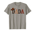 Dad And Mom Birthday Dada Western T-Shirt - Aesthetic Graphic for Adults - T-Shirt, Sweatshirt, Hoodie