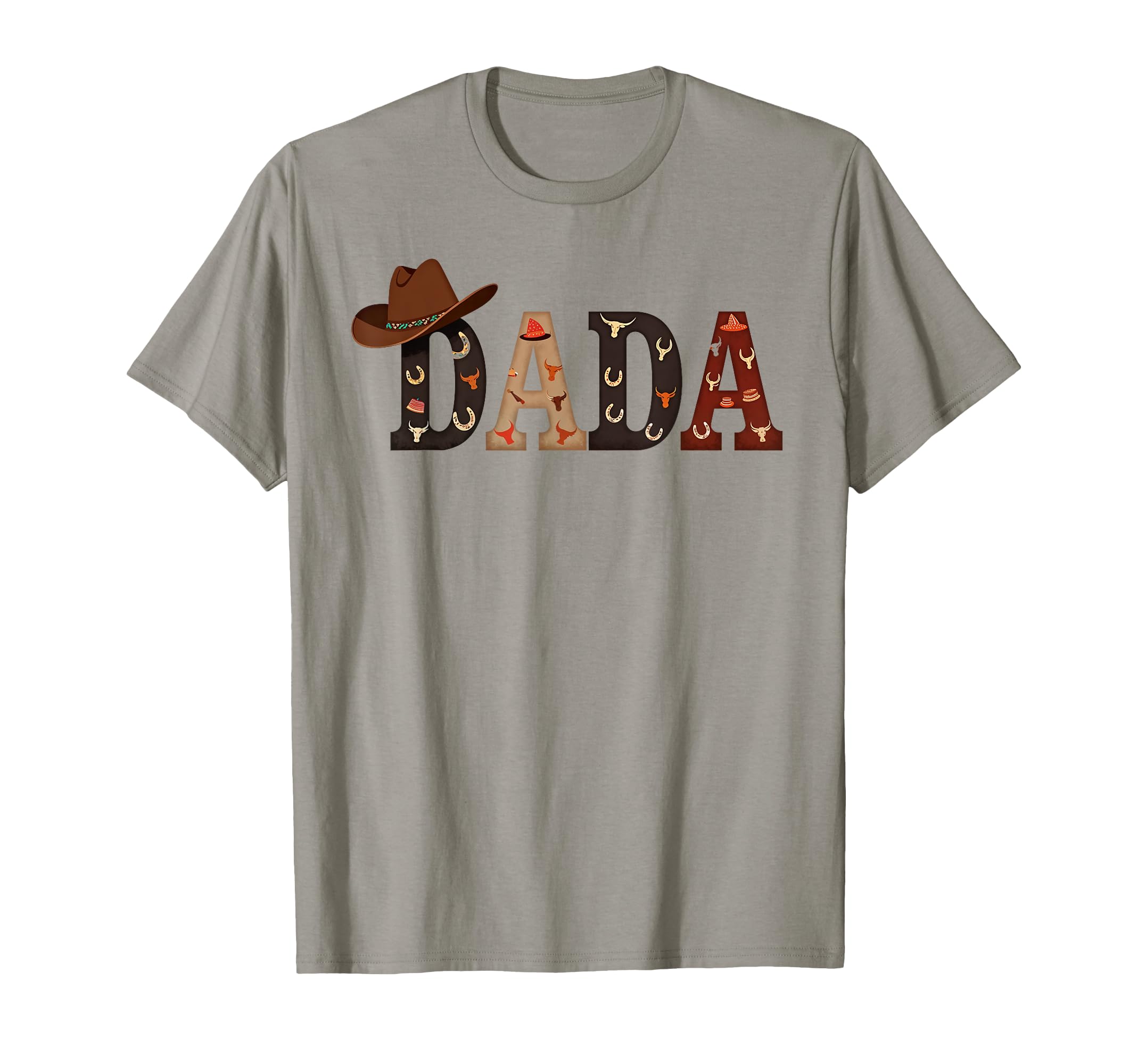 Dad And Mom Birthday Dada Western T-Shirt - Aesthetic Graphic for Adults - T-Shirt, Sweatshirt, Hoodie
