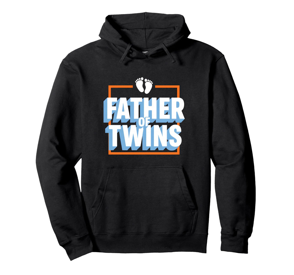 Father Twins Dad Pride Twin Dad Hoodie - Graphic Print Unisex - T-Shirt, Sweatshirt, Hoodie