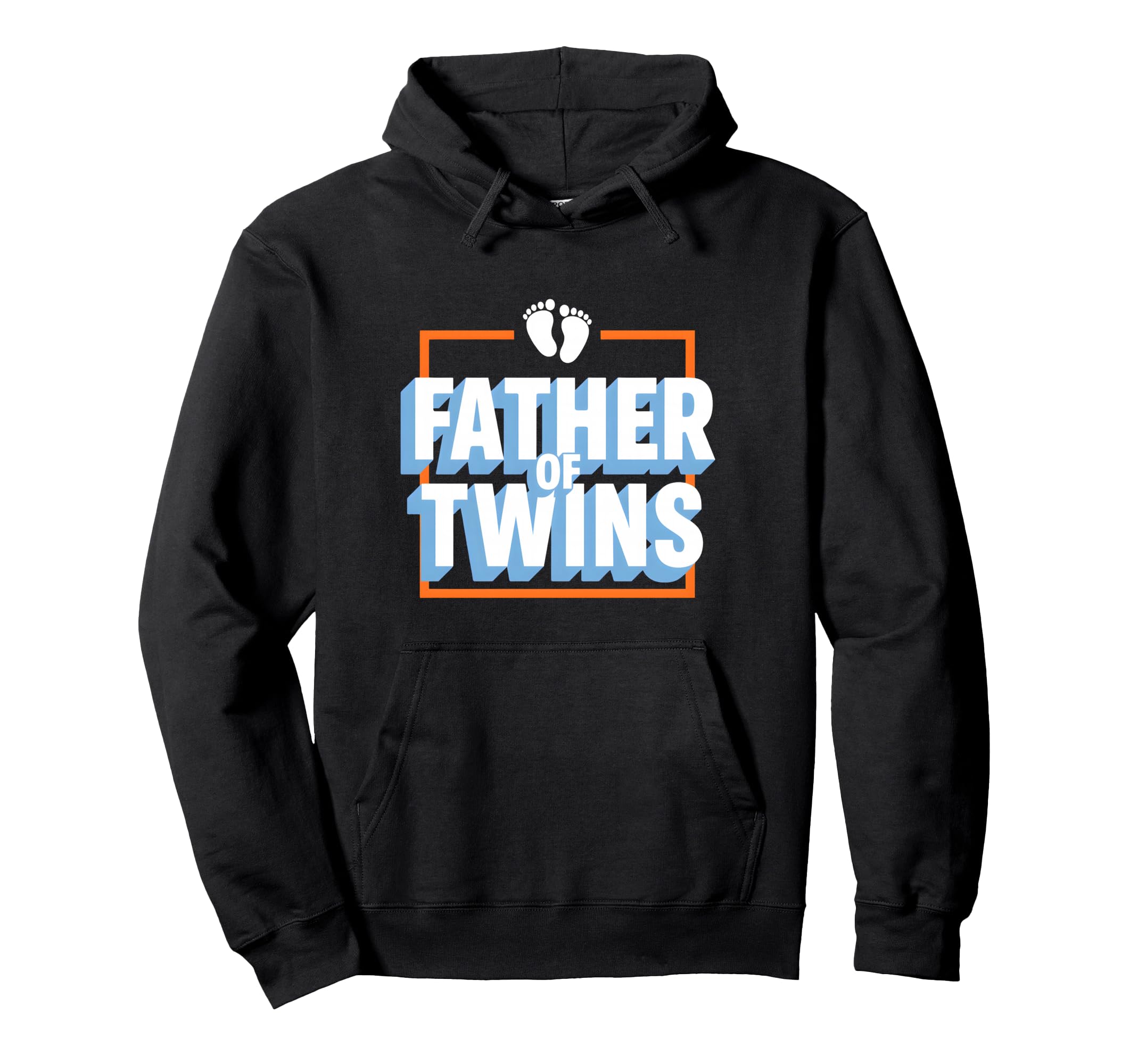 Father Twins Dad Pride Twin Dad Hoodie - Graphic Print Unisex - T-Shirt, Sweatshirt, Hoodie