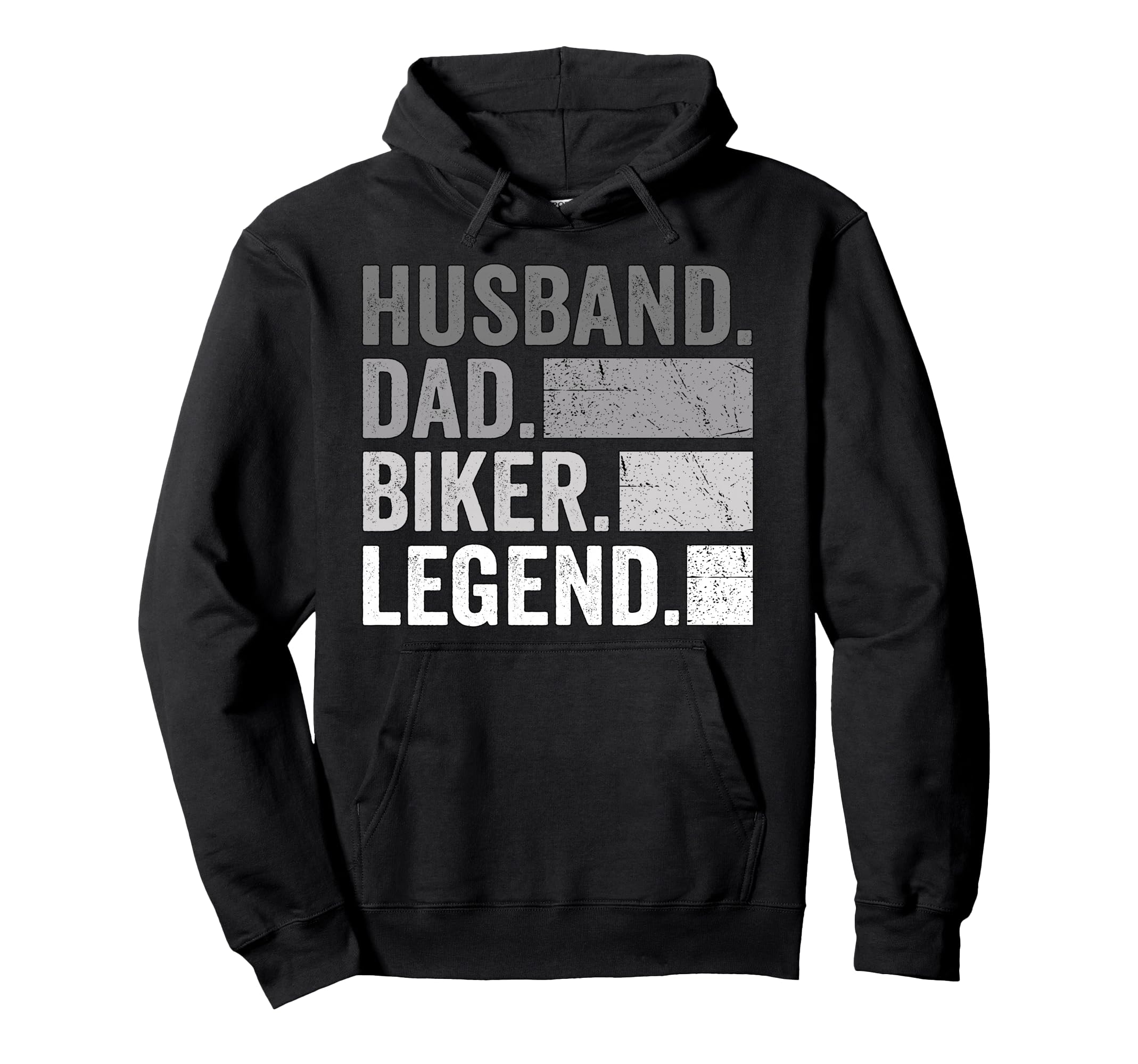 Husband Dad Biker Legend Hoodie - Graphic Print Unisex - T-Shirt, Sweatshirt, Hoodie